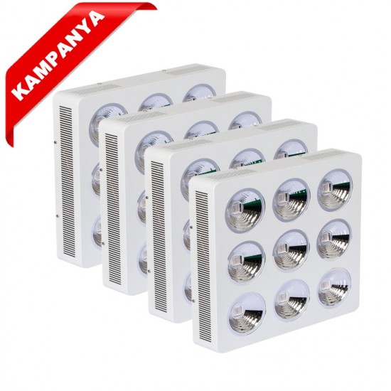 4 Stück – 1800W Pflanzen Lampe Led – Vollspektrum